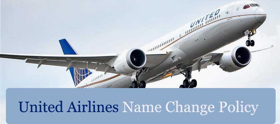 United Airlines Name Change Policy