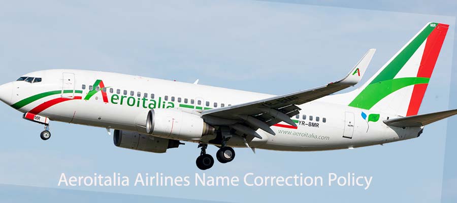 Aeroitalia Airlines Name Correction Policy