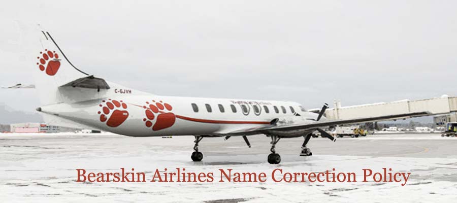 Bearskin Airlines Name Correction Policy