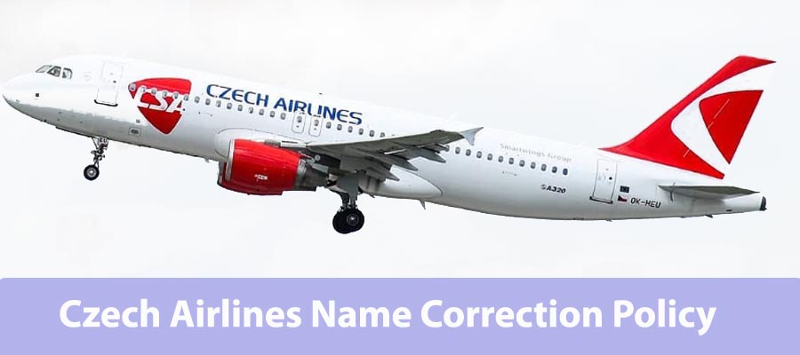 Czech Airlines Name Correction Policy